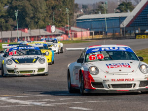 Ricardo ‘Riflo’ Flores trepó al podio en la última fecha del Porsche GT3 Cup Trophy Argentina