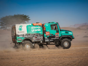 El PETRONAS Team De Rooy IVECO llegó al final del Dakar en sexto lugar tras doce días de batalla en Arabia Saudita