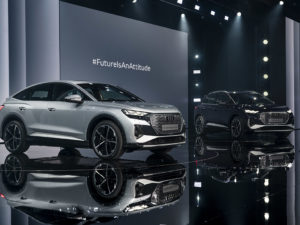 Electrizante: El estreno mundial del nuevo Audi Q4 e-tron