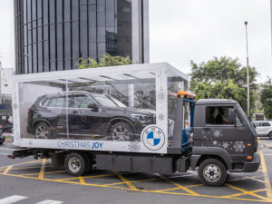 El regalo perfecto recorre las calles de Lima gracias a BMW Christmas Joy