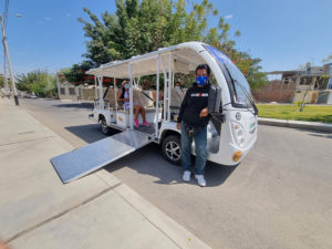 Urbanización Miraflores Country Club implementa el primer sistema ecológico de transporte público de Piura