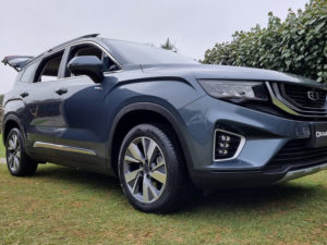 Geely presenta en el Perú su SUV “Okavango” en sus versiones Comfort y Exclusive