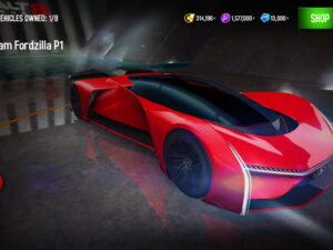 El auto de carreras del equipo Fordzilla  hizo su debut en Asphalt 8