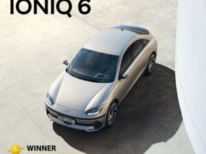 Hyundai IONIQ 6 es elegido como el “Auto del año” 2023