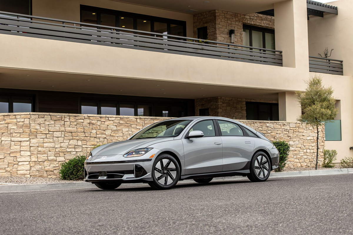El IONIQ 6 2023 de Hyundai recibe la calificación Top Safety Pick+ del Instituto de Seguros para la Seguridad en Carretera