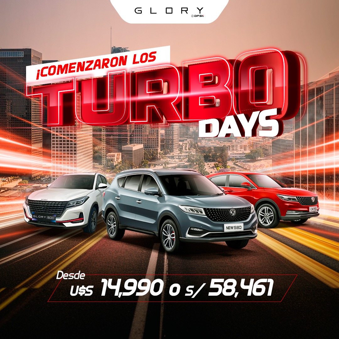 DFSK Glory anuncia sus  Turbo Days