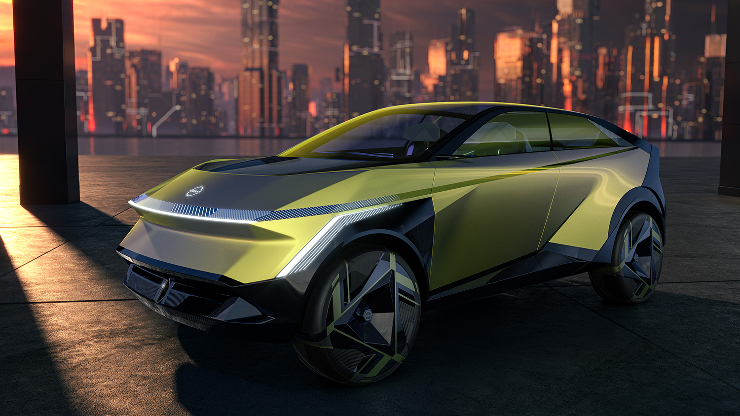 Nissan presenta el concept car eléctrico Nissan Hyper Urban, para el Japan Mobility Show 