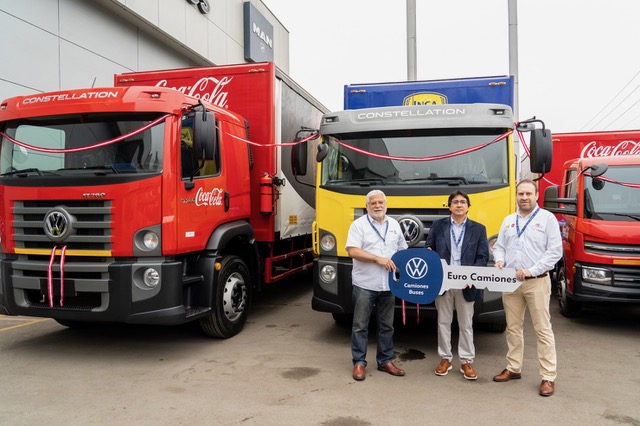 Arca Continental en Perú refuerza su flota de camiones con un total de 243 unidades