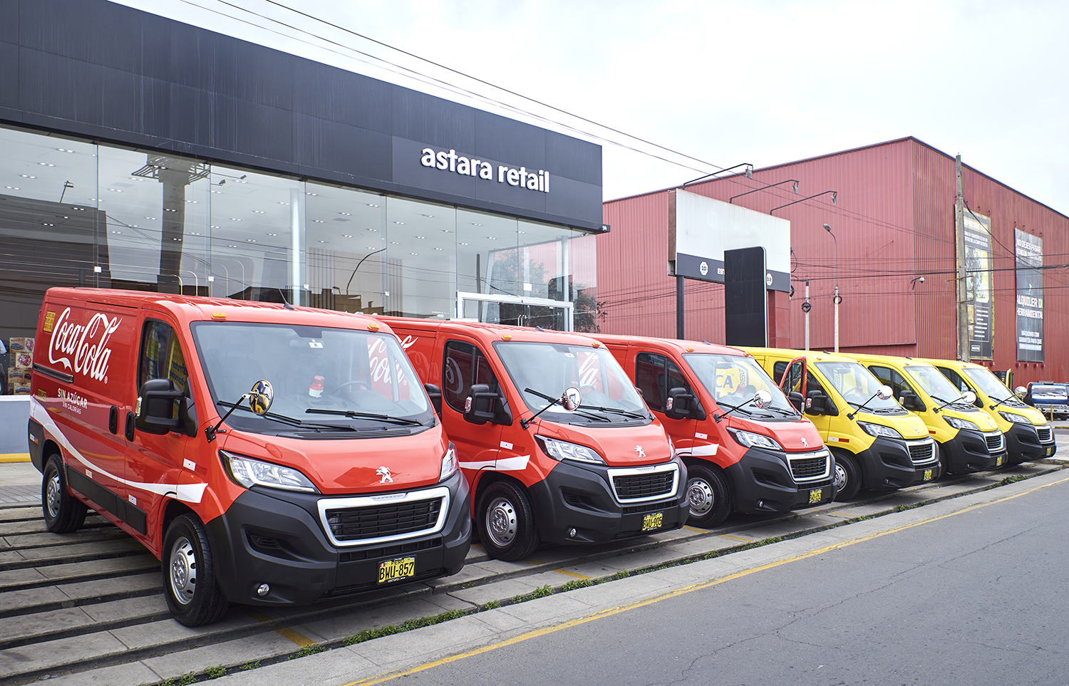 Peugeot potencia los servicios de Arca Continental Lindley con una flota vehicular 100% eficiente