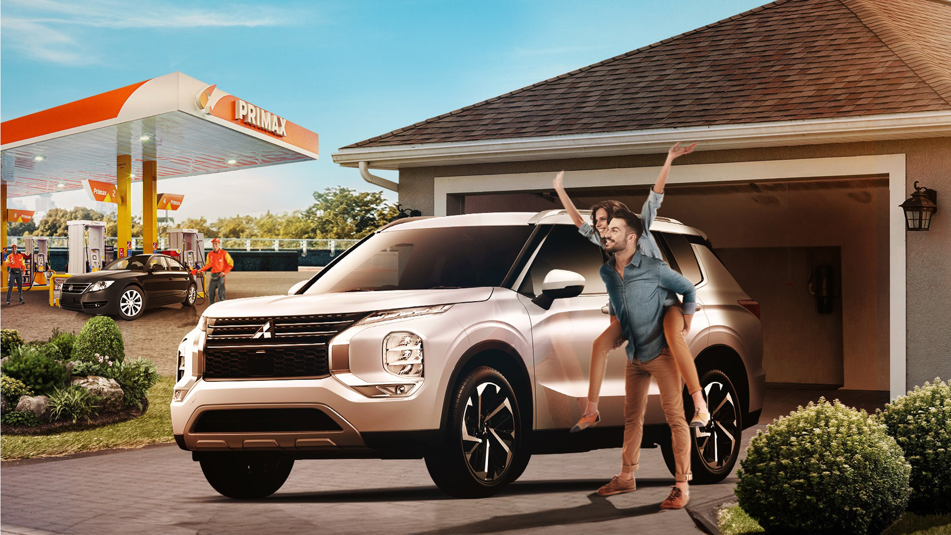 Recarga combustible en PRIMAX y participa por una de las 15 camionetas Mitsubishi New Outlander