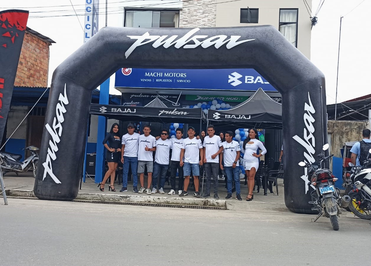 Bajaj inaugura nueva tienda en la ciudad de Moyobamba