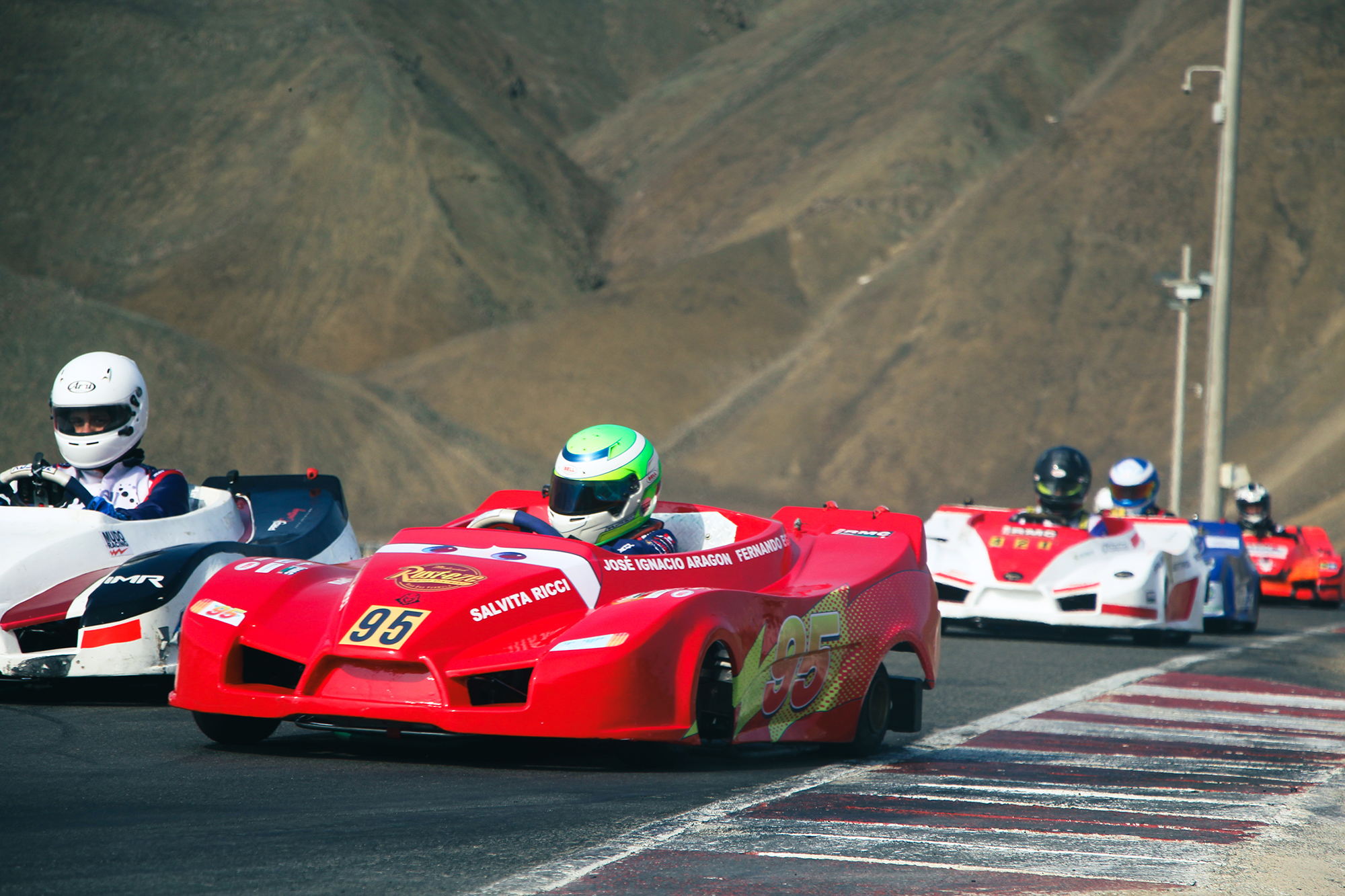 Salvador Ricci Jr., Fernando Eguiluz y José Aragón, ganaron Las 6 Horas de Peruanas de Kartismo