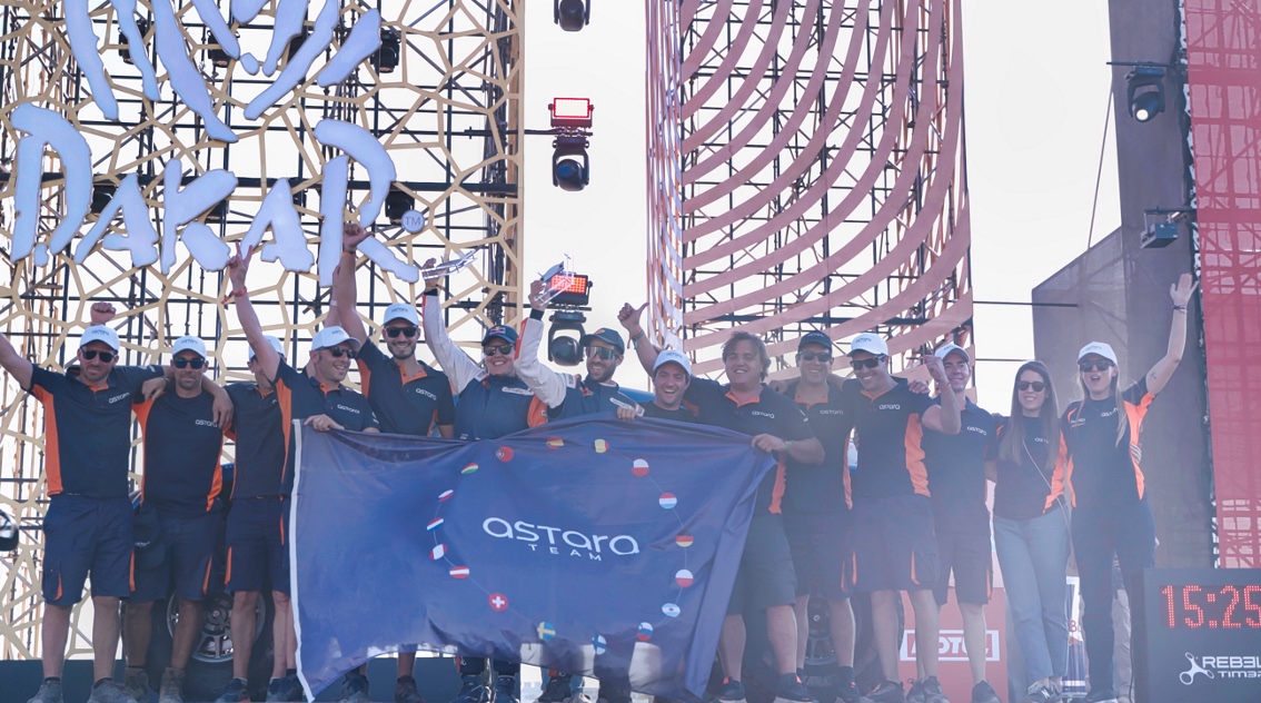 El astara Team certifica un balance neto de cero emisiones en el Dakar 