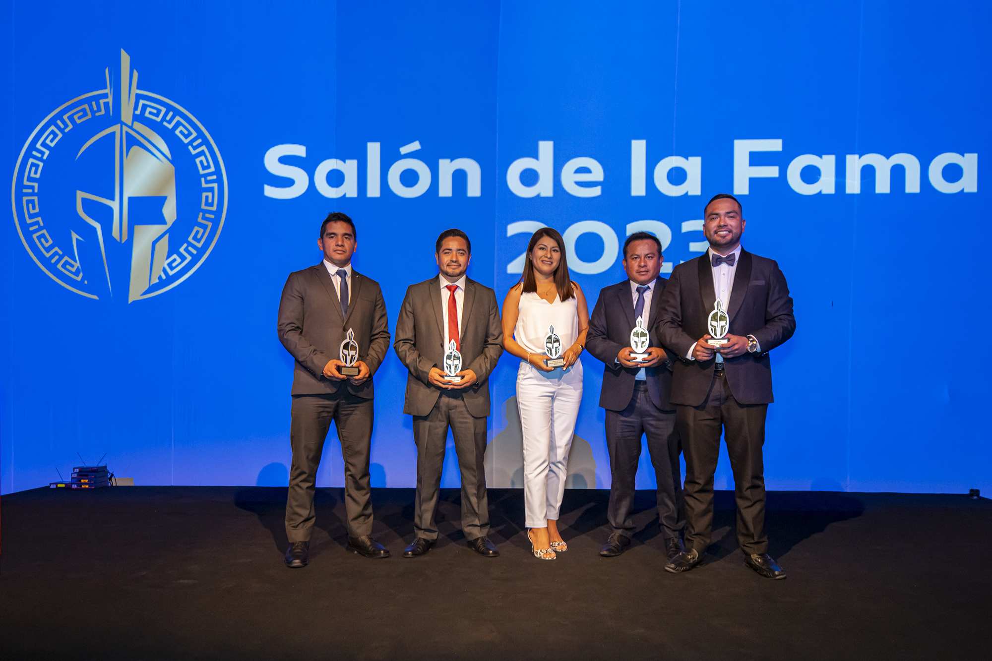 Pandero reconoció a su fuerza de ventas en ceremonia de premiación en el Salón de la Fama 2023