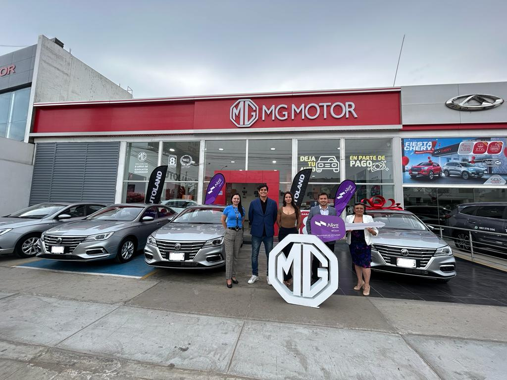 Alivo Renting y Empresa de seguridad Liderman depositan su confianza en MG Motor Perú