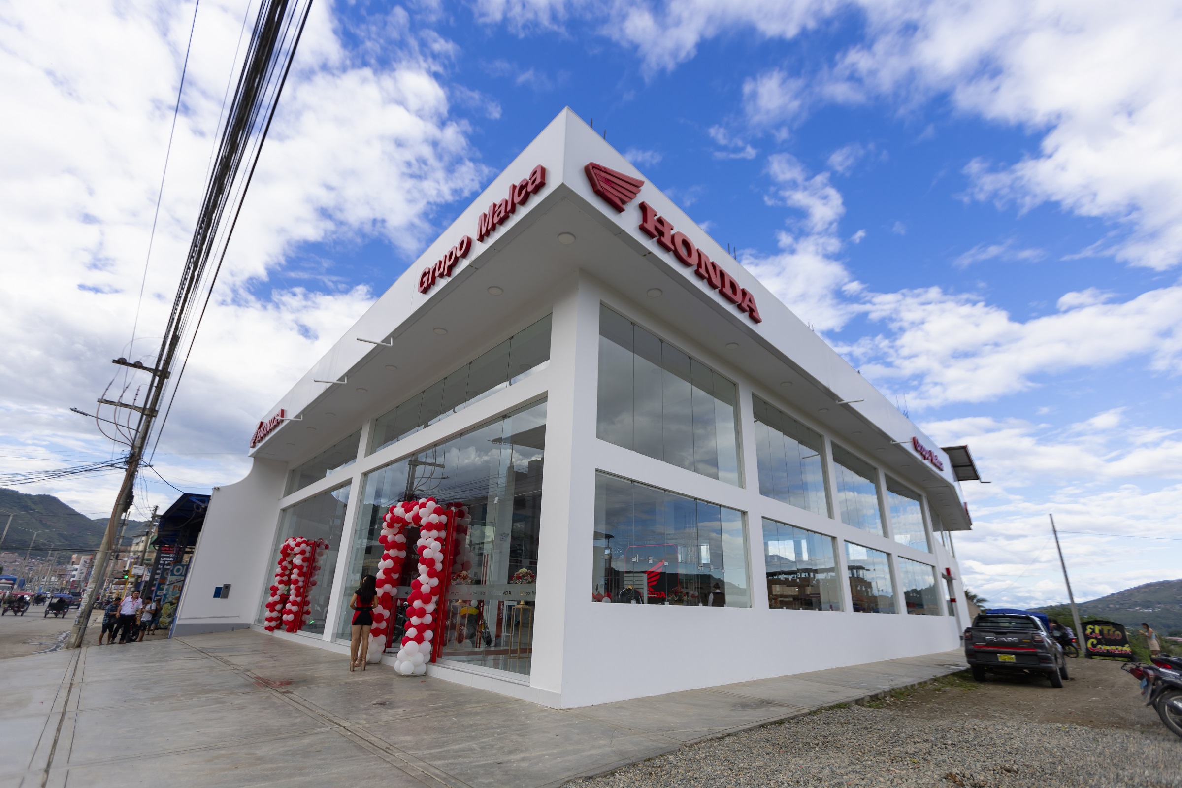 Honda del Perú y Grupo Malca inauguran el primer concesionario de motocicletas más grande del país en Jaén