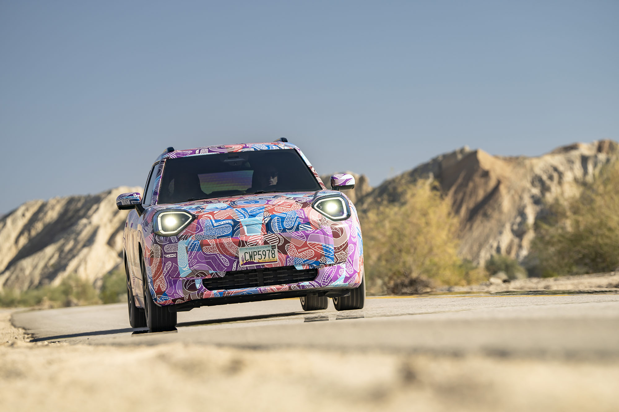 El nuevo MINI Aceman: Pruebas finales en condiciones extremas completadas con éxito.