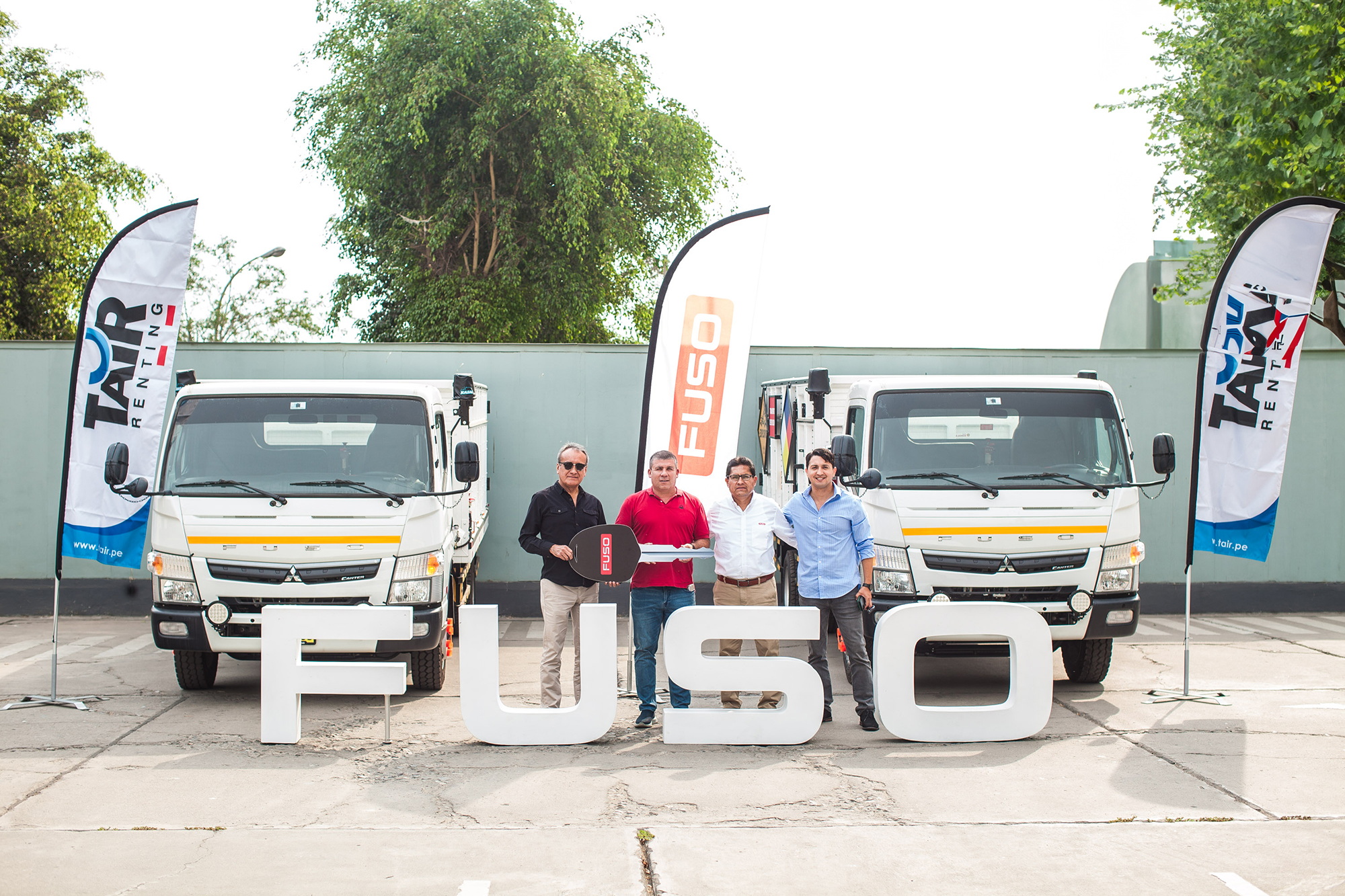 FUSO y TAIR Renting fortalecen operación minera con una flota del versátil Canter 5T