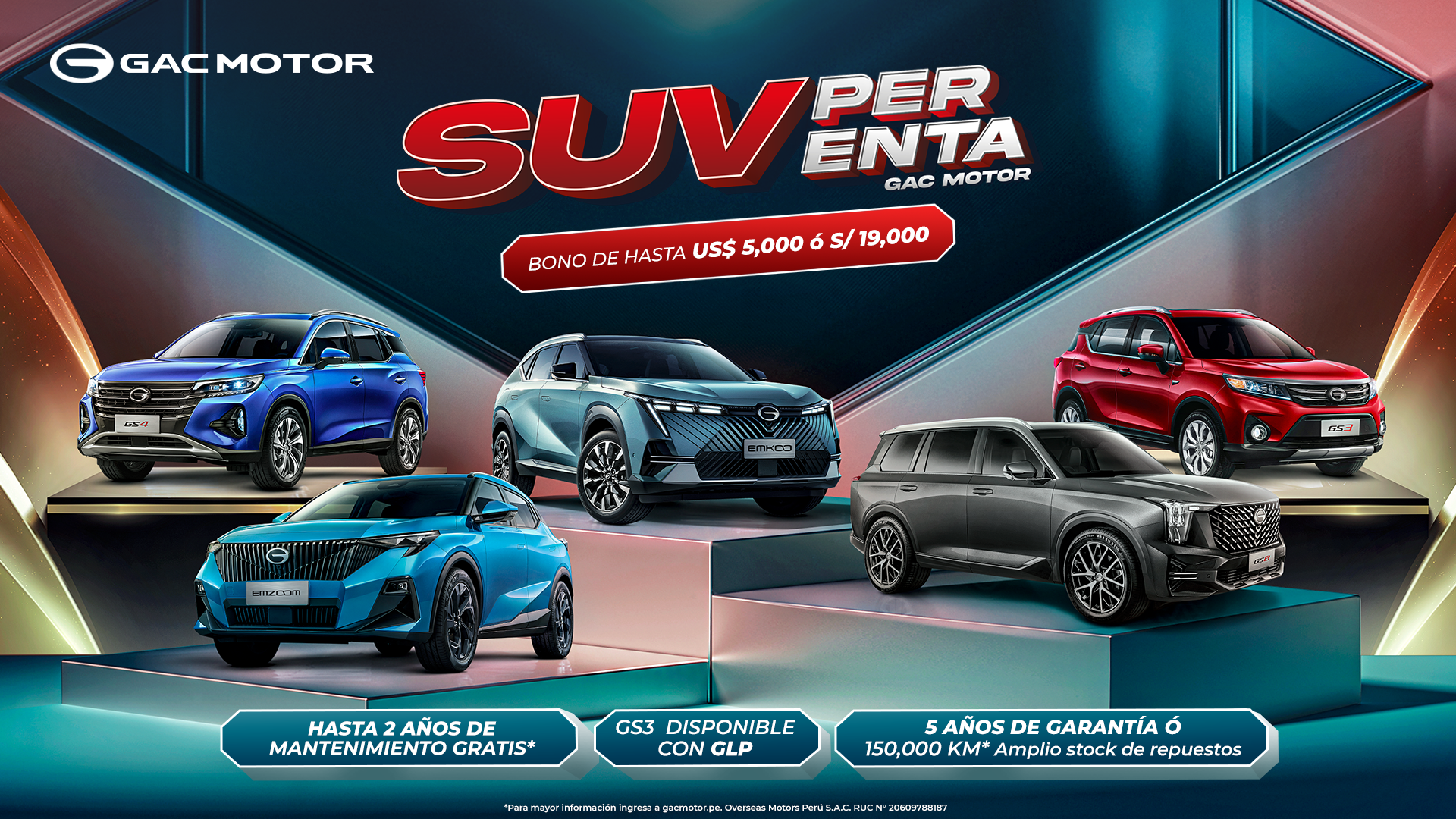 ¿En busca de tu próxima camioneta? Aprovecha la “SUVper venta” de GAC Motor
