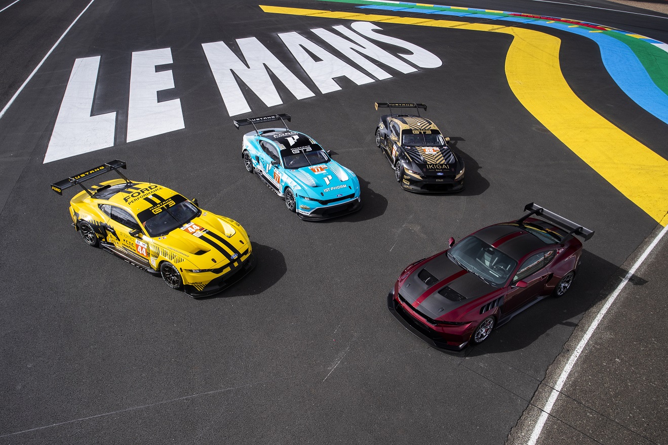 Ford Mustang GT3 compite en las 24 Horas de Le Mans este fin de semana