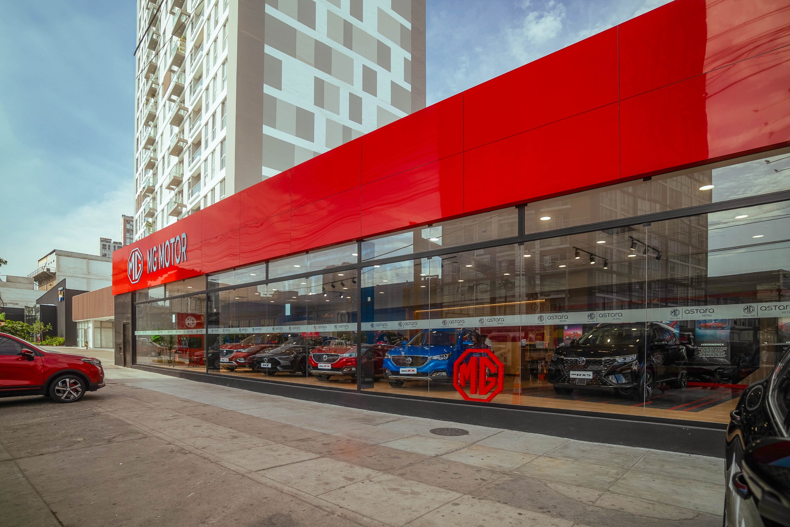MG Motor Perú renueva su imagen de tienda en su centenario