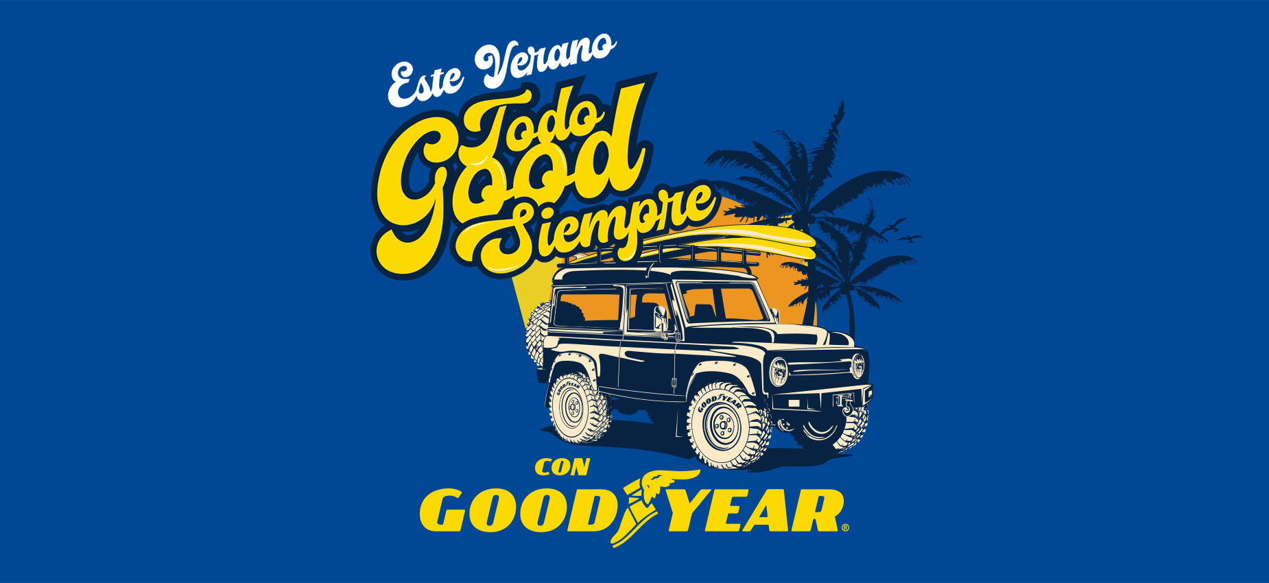 Goodyear presenta la campaña “Este verano todo good siempre” para fomentar la revisión preventiva de los neumáticos