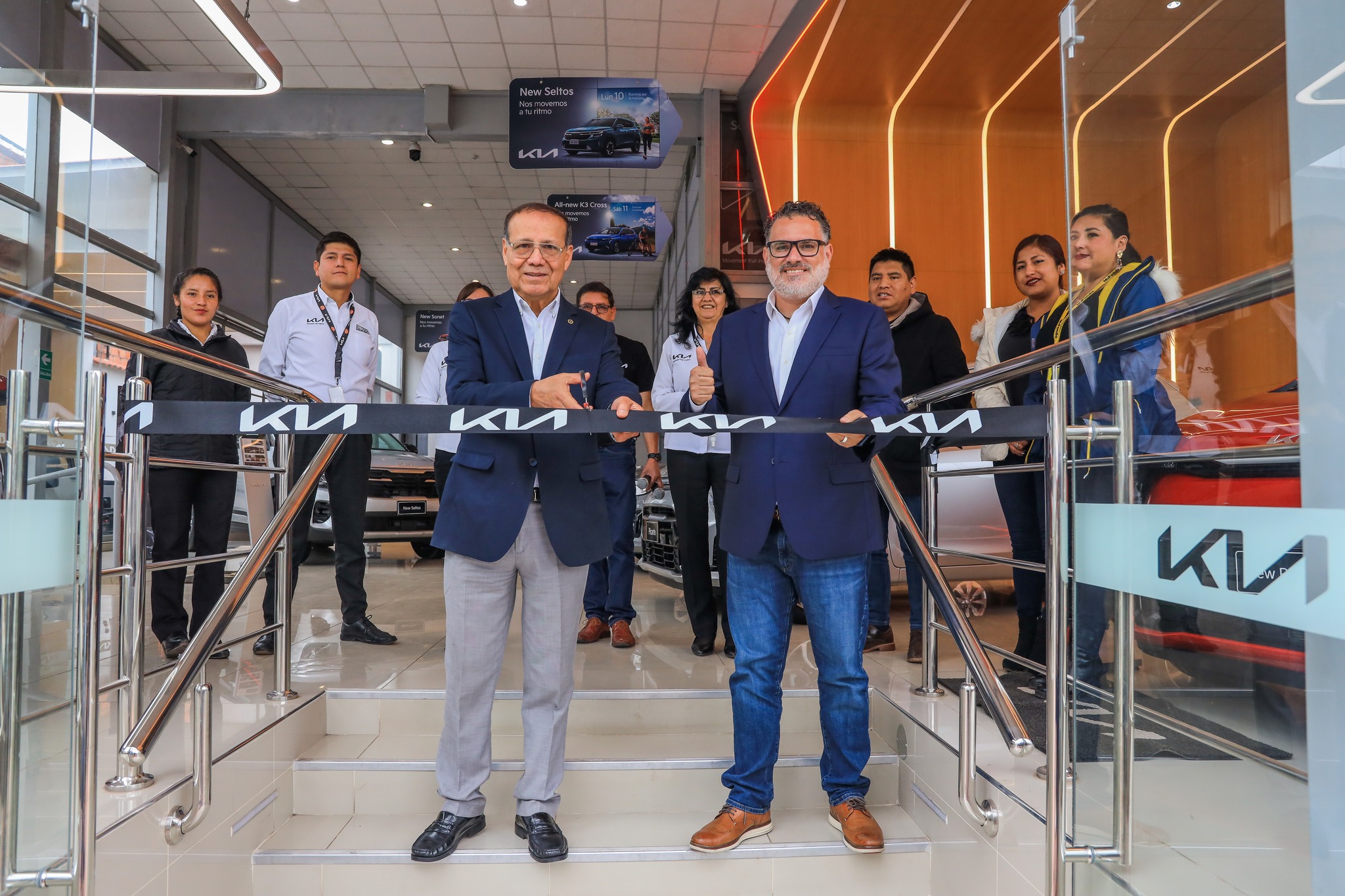Kia fortalece su presencia en Cusco con la reapertura de su tienda renovada