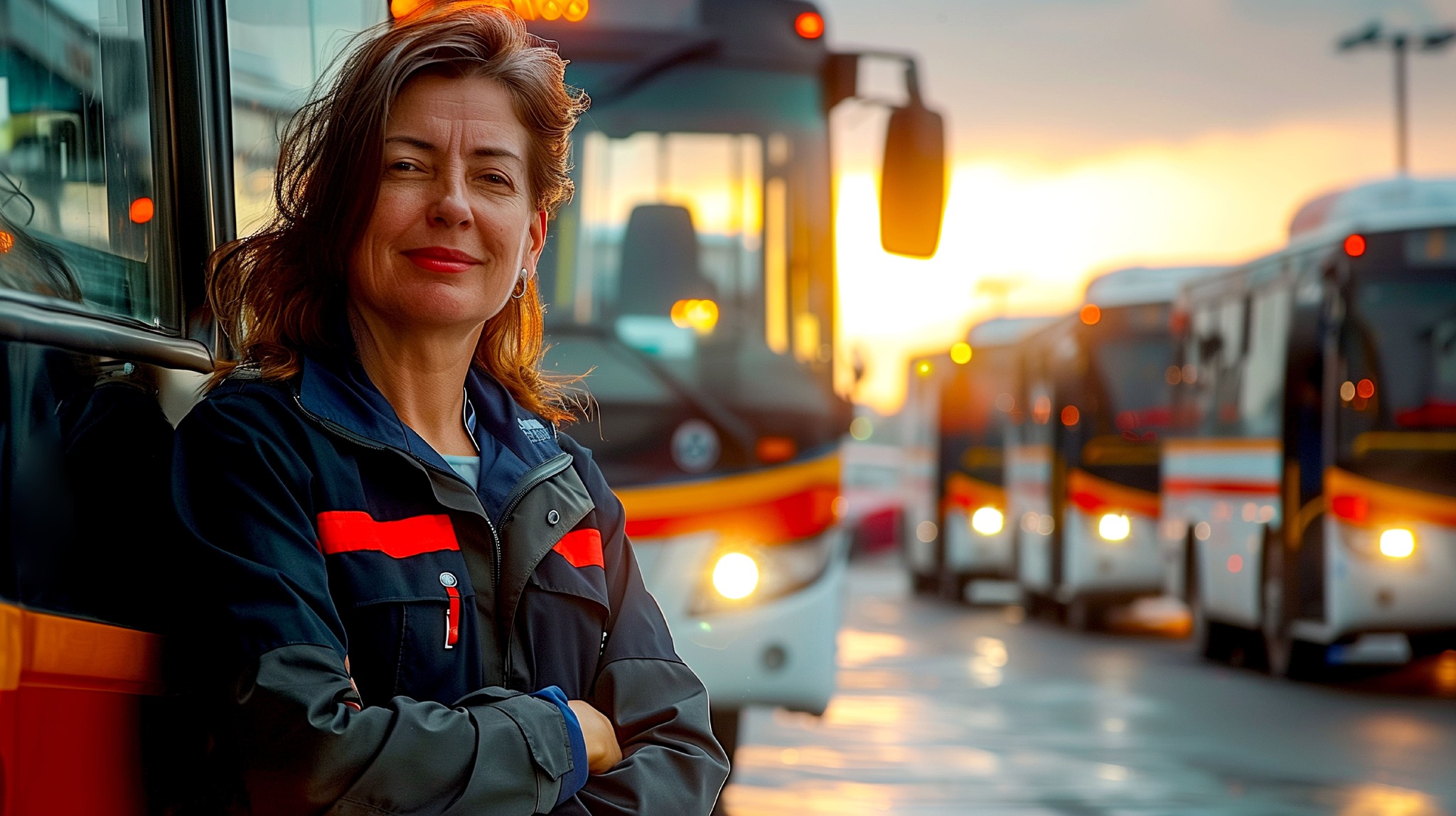 Mujeres al volante del cambio en la industria del transporte