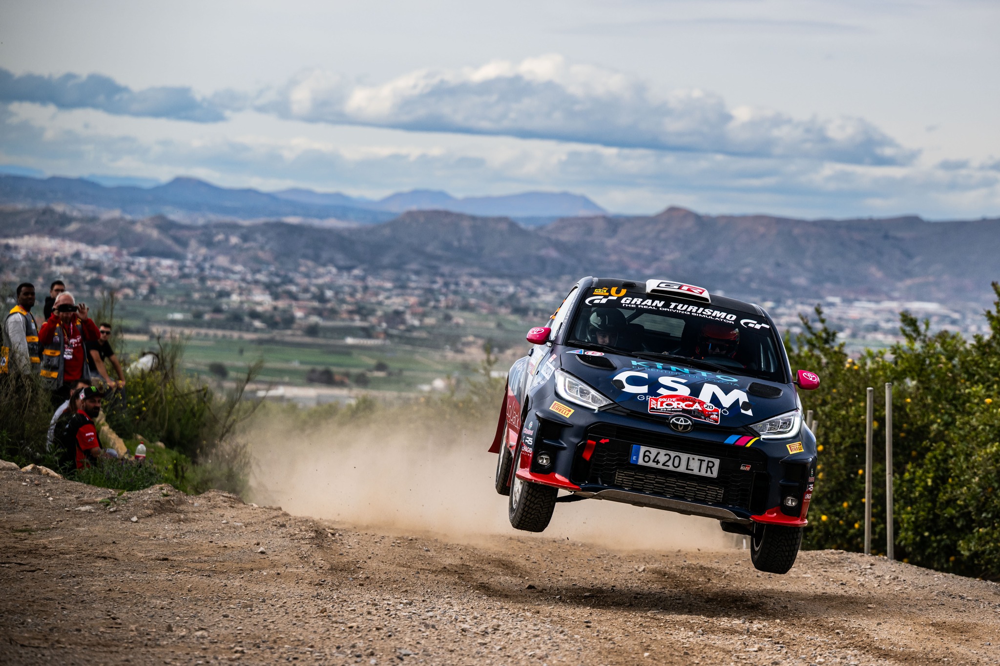 Éxito absoluto de CSM-TOYOTA en Lorca con Sergi Francolí y Laia Sanz