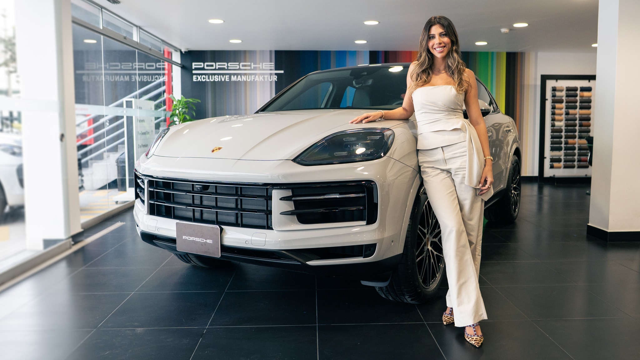 Alondra García Miró se suma a la familia de Porsche Perú como embajadora de marca
