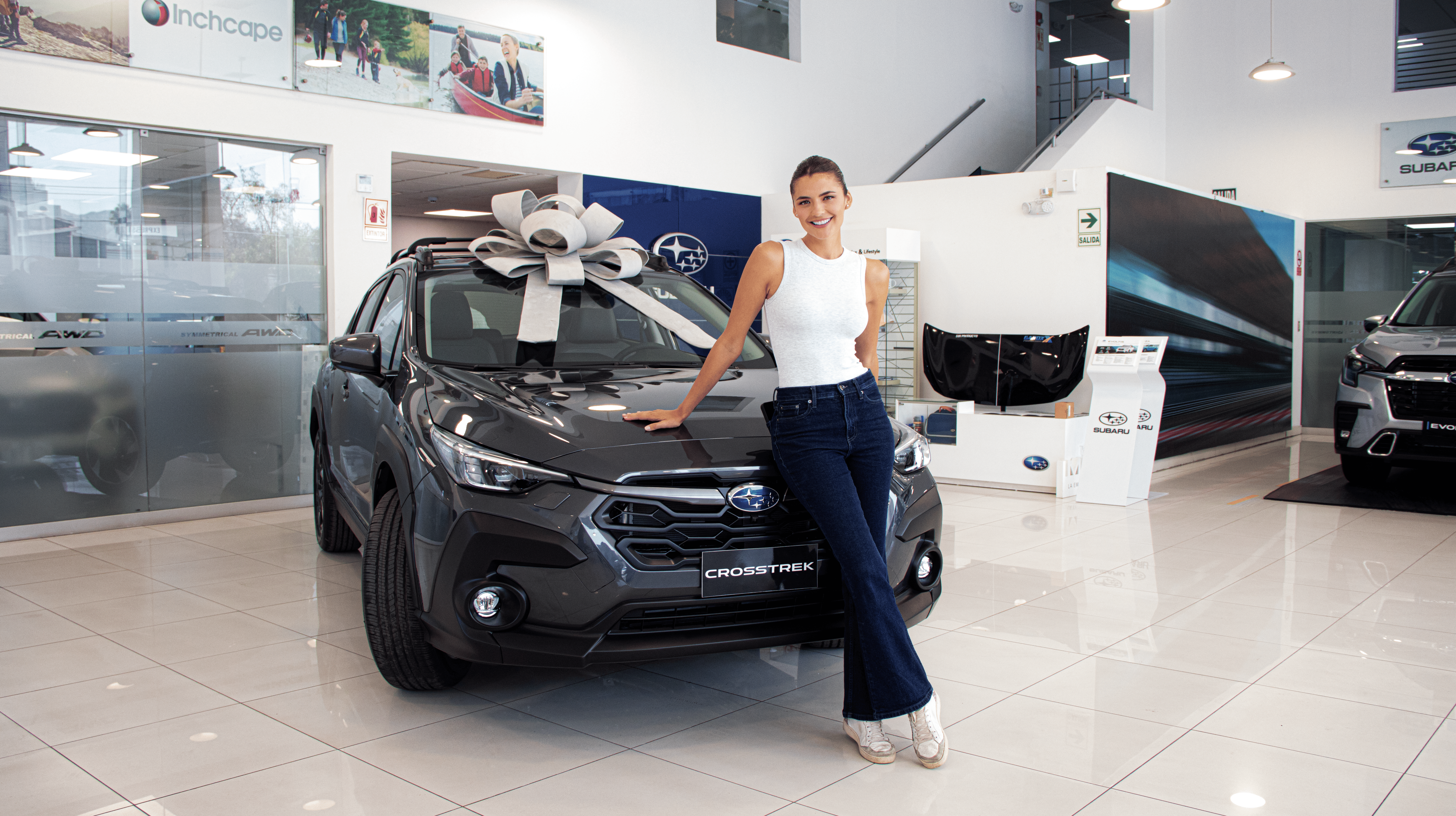 Subaru Perú presenta a Tatiana Calmell del Solar como nueva embajadora