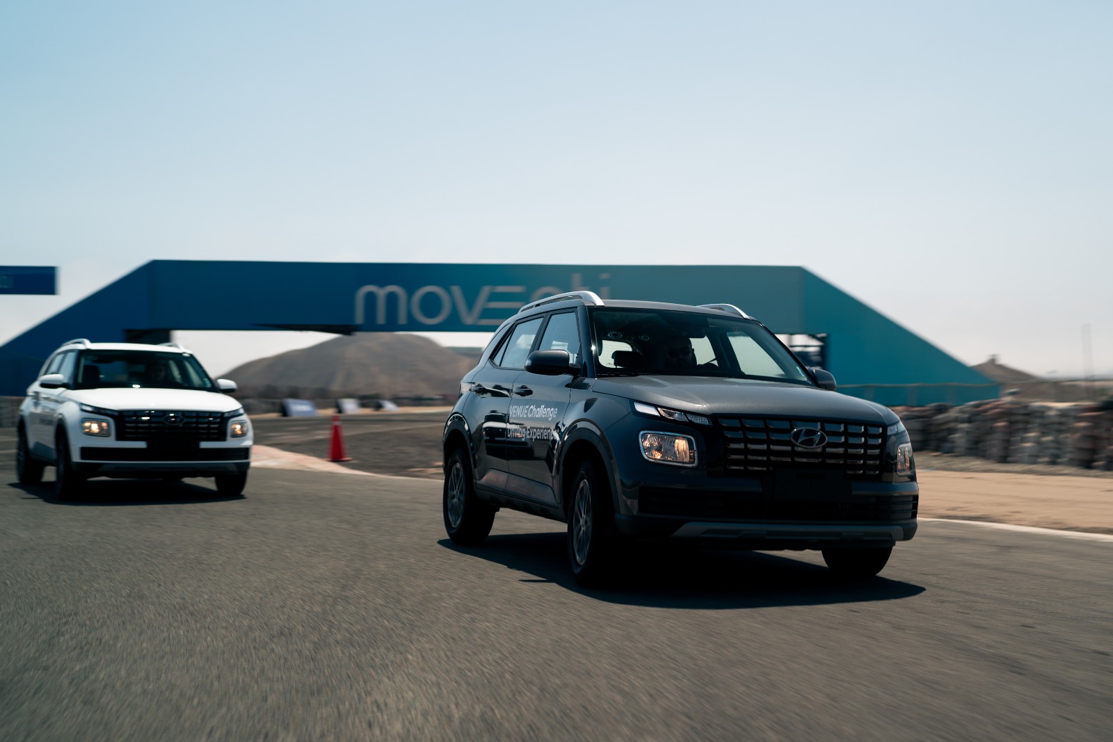 Hyundai realiza “Venue Challenge” en La Chutana para demostrar su máximo rendimiento y prestaciones de seguridad