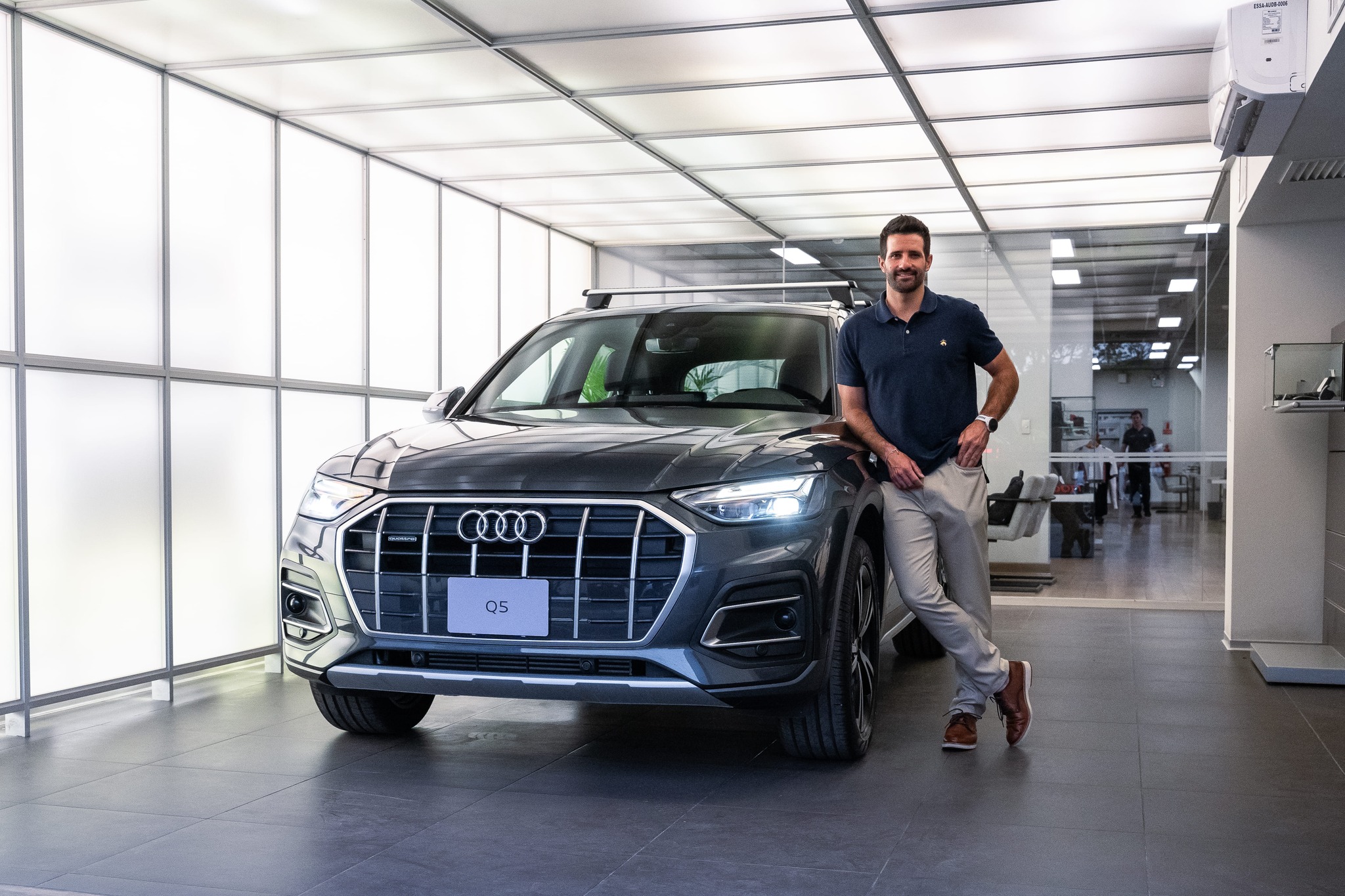 Audi presenta a Stefano Peschiera como nuevo embajador de la marca