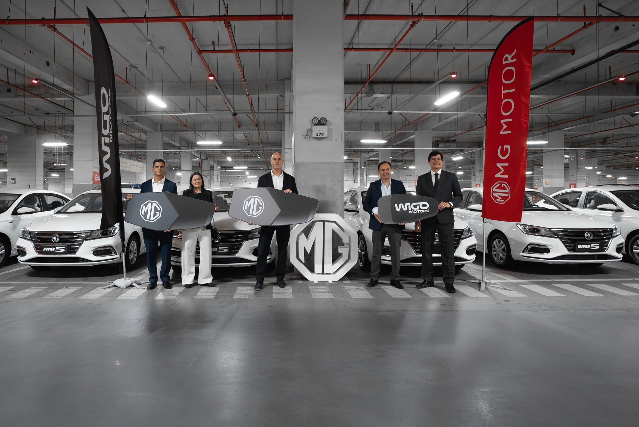 MG fortalece su presencia en el sector corporativo con entrega de flota a KUZOBA junto a WIGO MOTORS