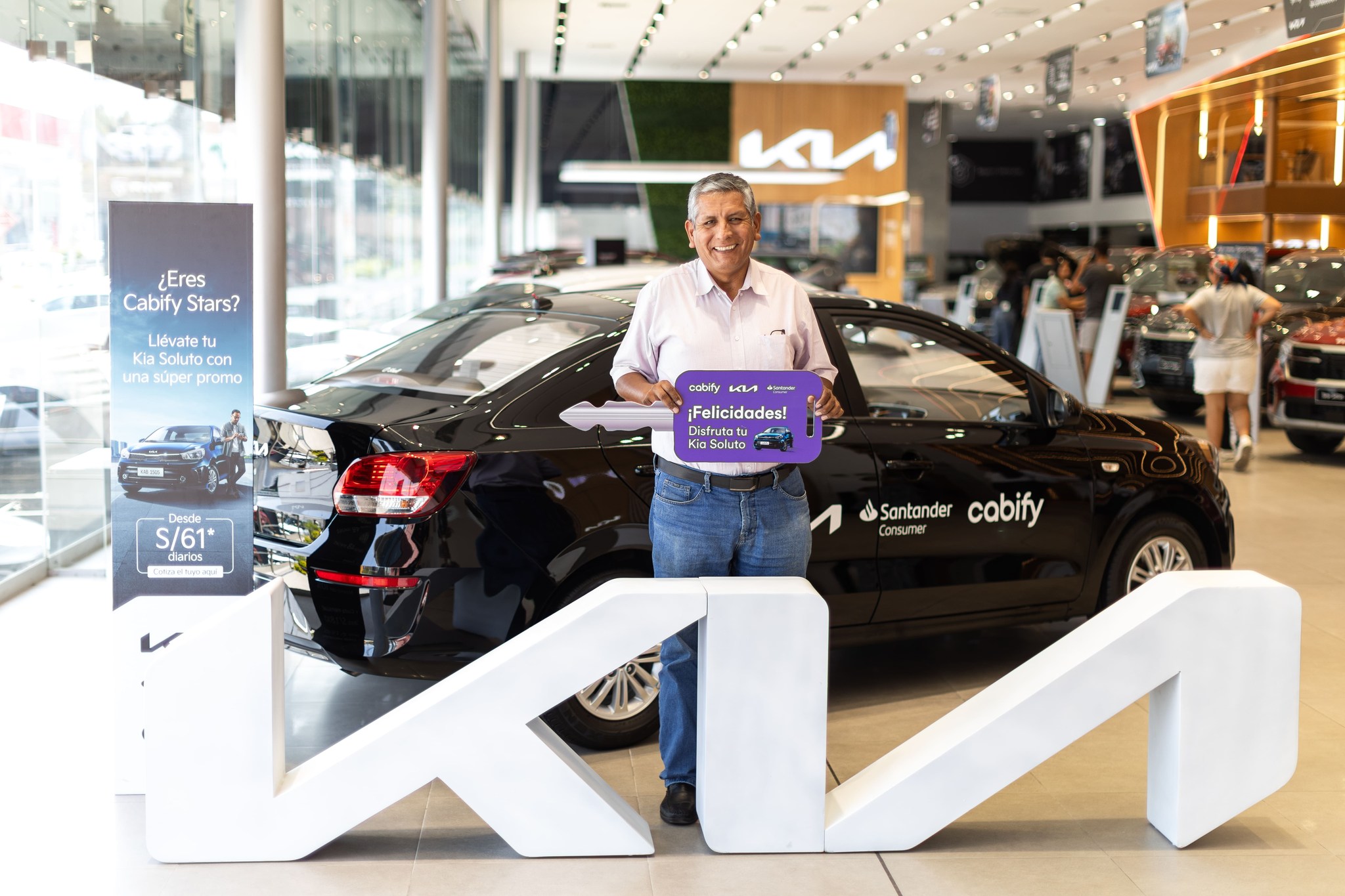 Nueva alianza Kia–Cabify ofrece financiamiento exclusivo diseñado para usuarios conductores