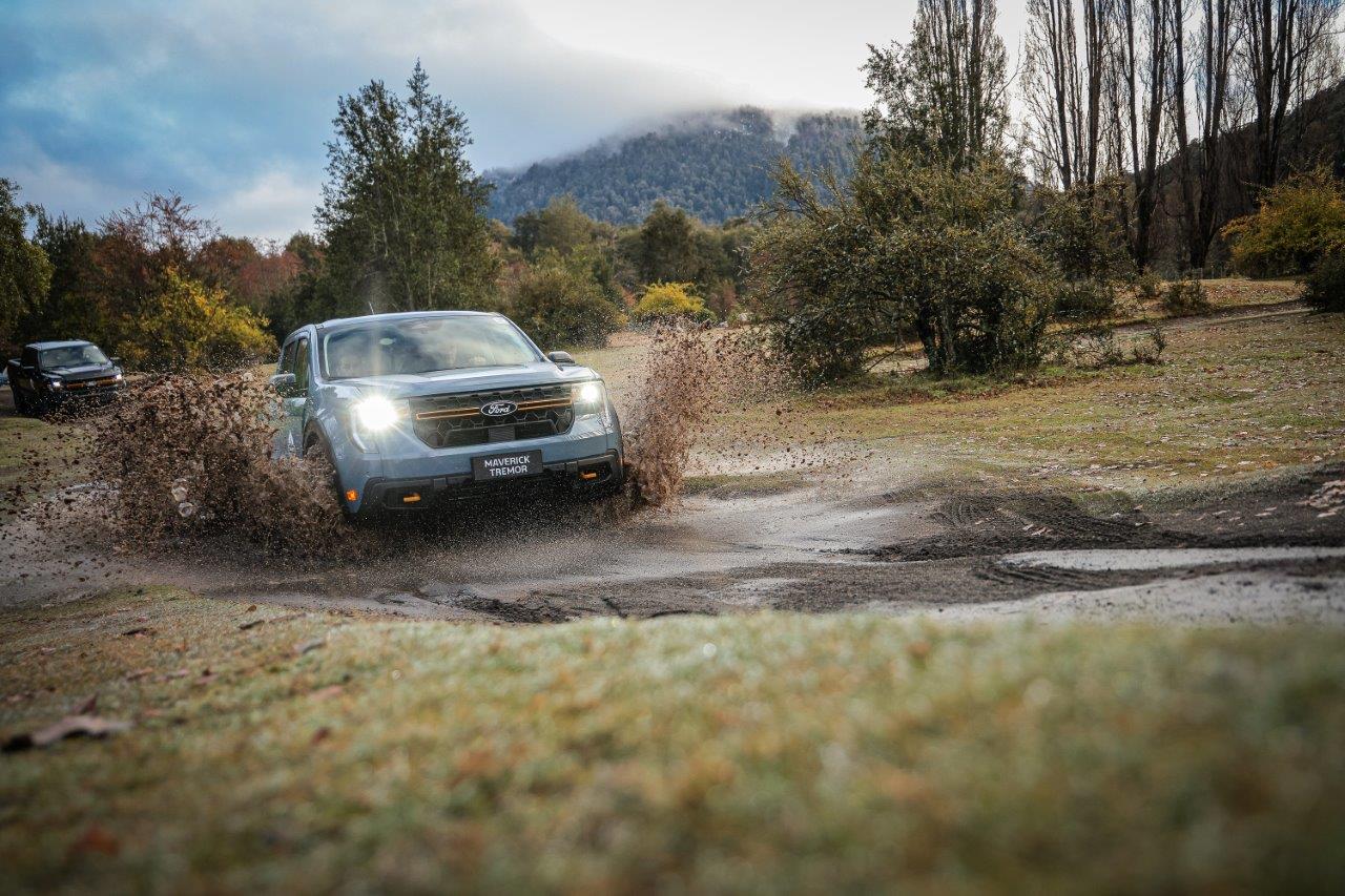 Experiencia Tremor en la Patagonia: Ford demuestra la capacidad todoterreno de la Nueva Maverick®