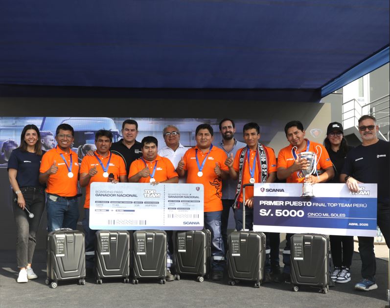 Pasión por el servicio: Scania Perú define a su equipo campeón en la final nacional de Top Team