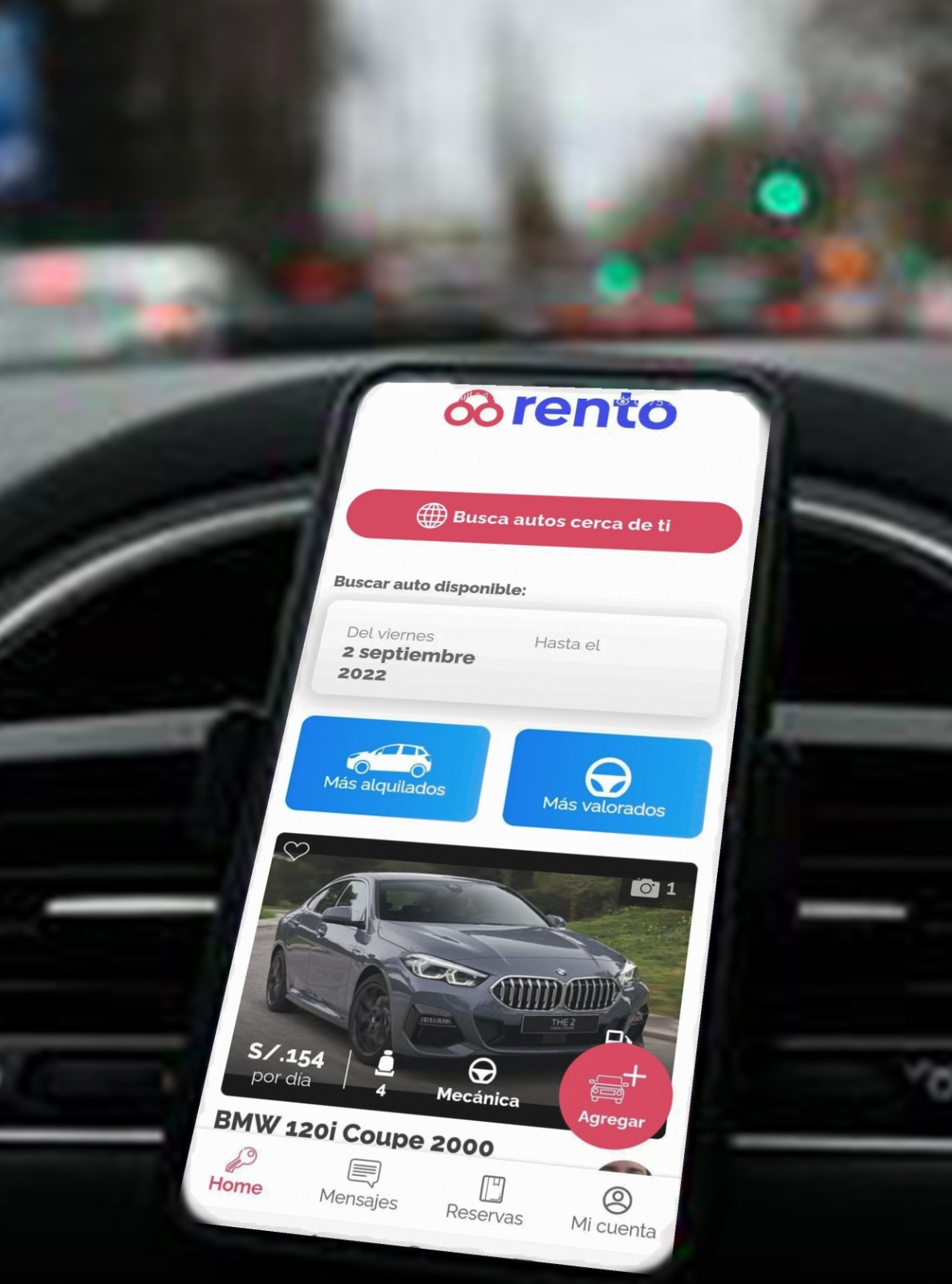 Rento: tecnología al servicio del alquiler de autos en el Perú