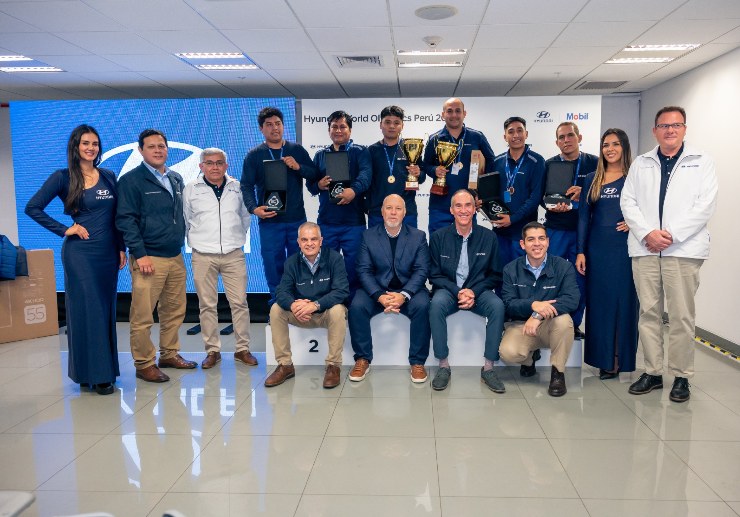 Hyundai realizó las Olimpiadas de Habilidades Técnicas y eligió a sus mejores representantes del país
