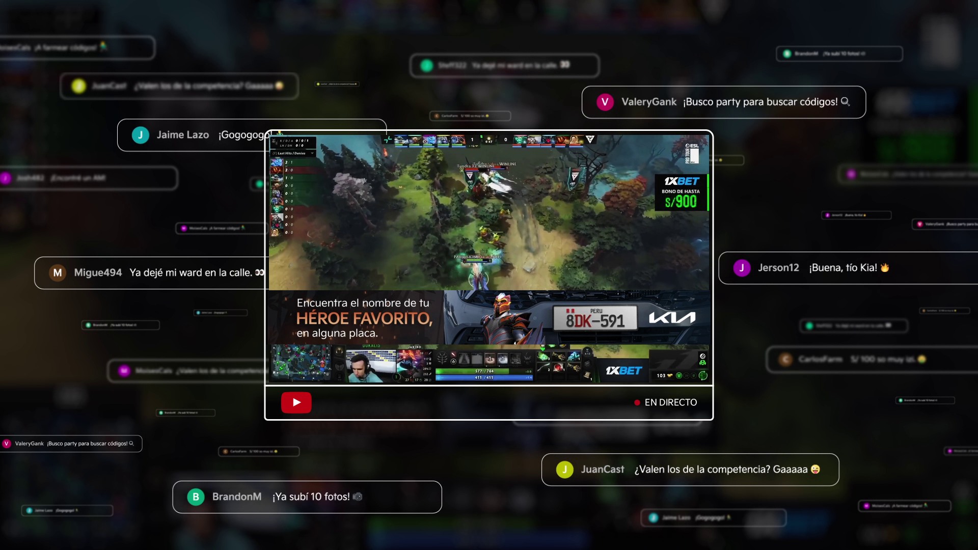 Las calles peruanas se convierten en una partida de Dota 2