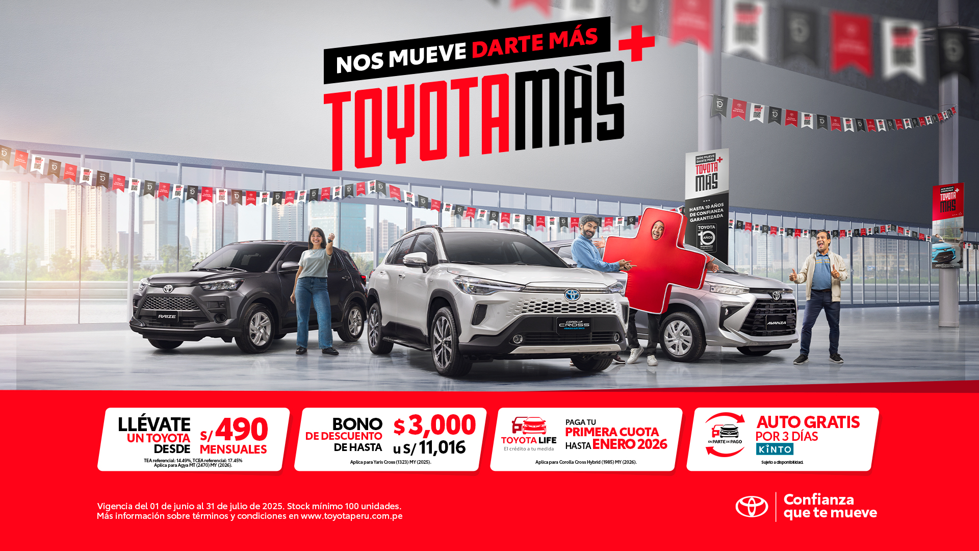 Toyotamás 2025, la campaña que te ayudará a obtener el auto de tus sueños