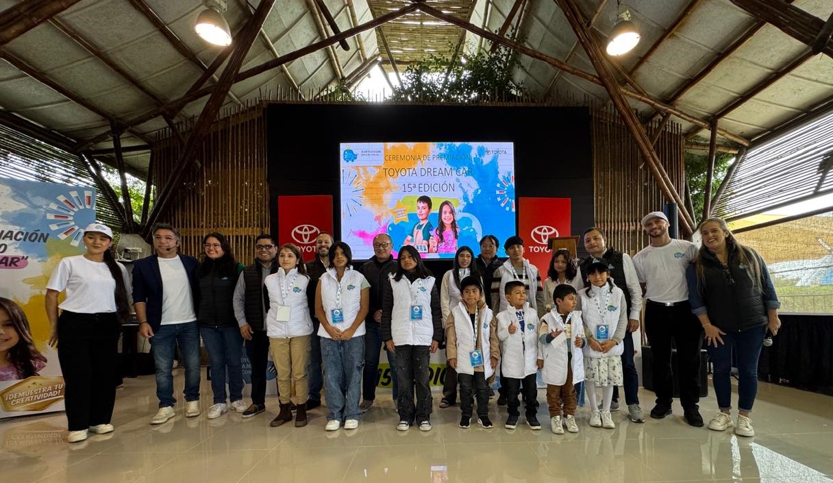 Concurso Toyota Dream Car premia la creatividad de niños de todo el Perú