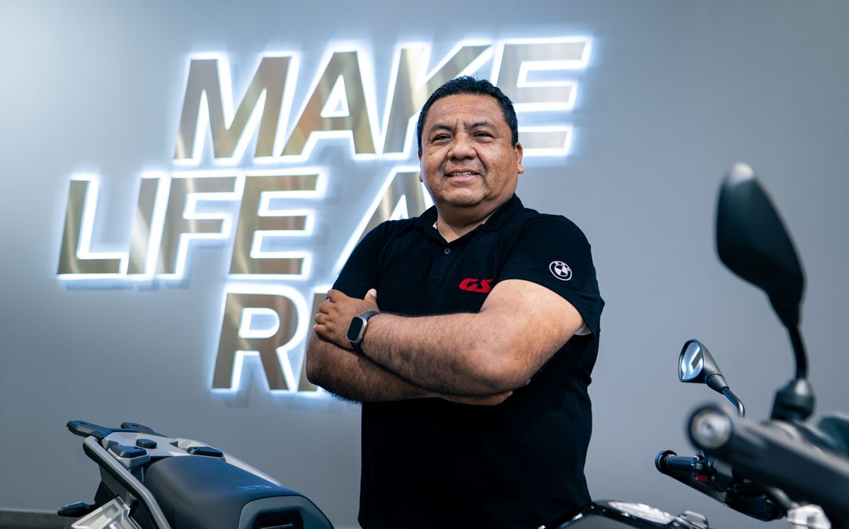BMW Motorrad Perú presenta a Iván Guerrero como su nuevo Experience Genius
