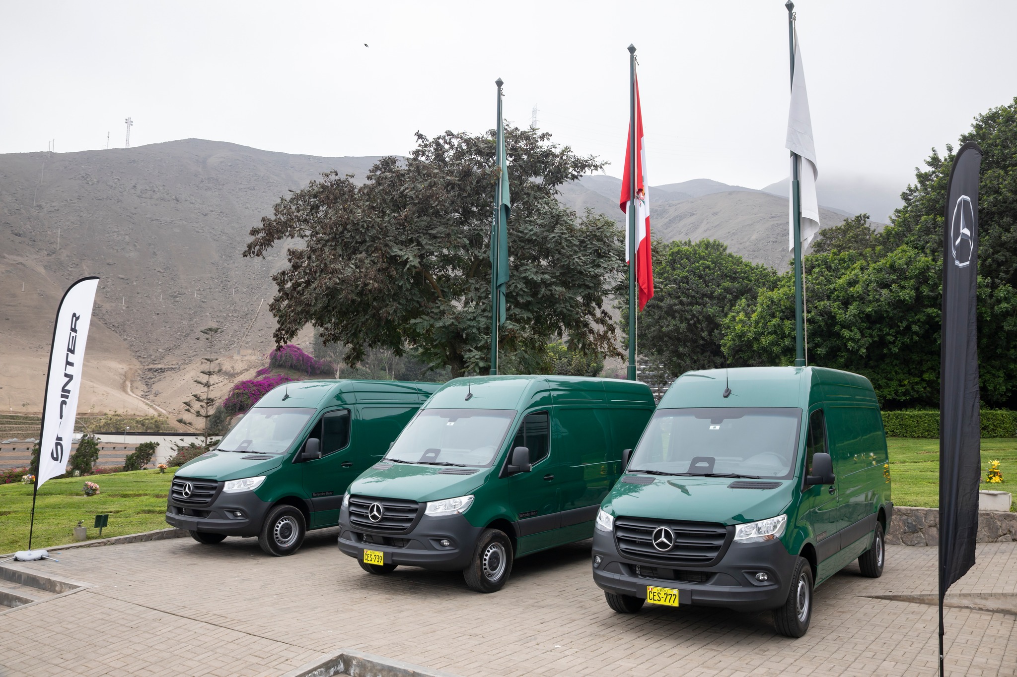 Divemotor entrega 6 unidades Mercedes-Benz Sprinter 314 a Jardines de la Paz