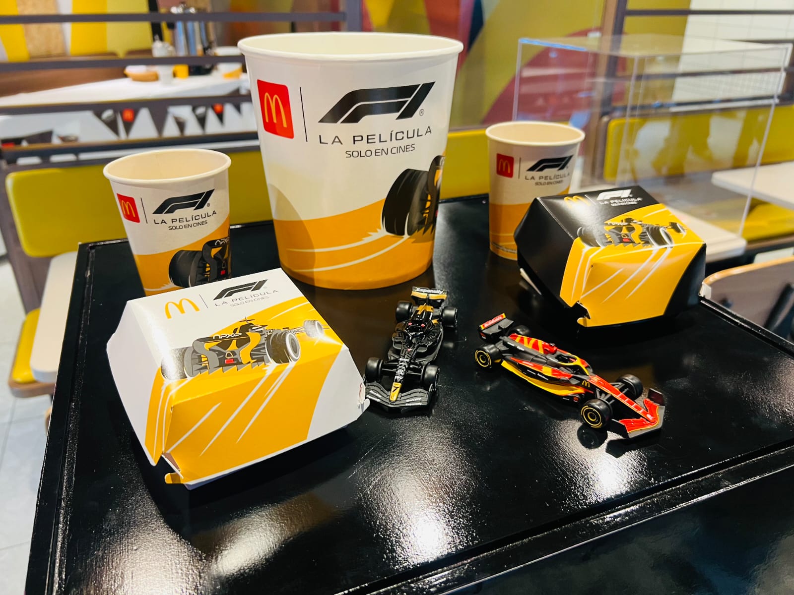 McDonald’s lanza colección exclusiva de autos temáticos de F1® y una competencia en locales seleccionados