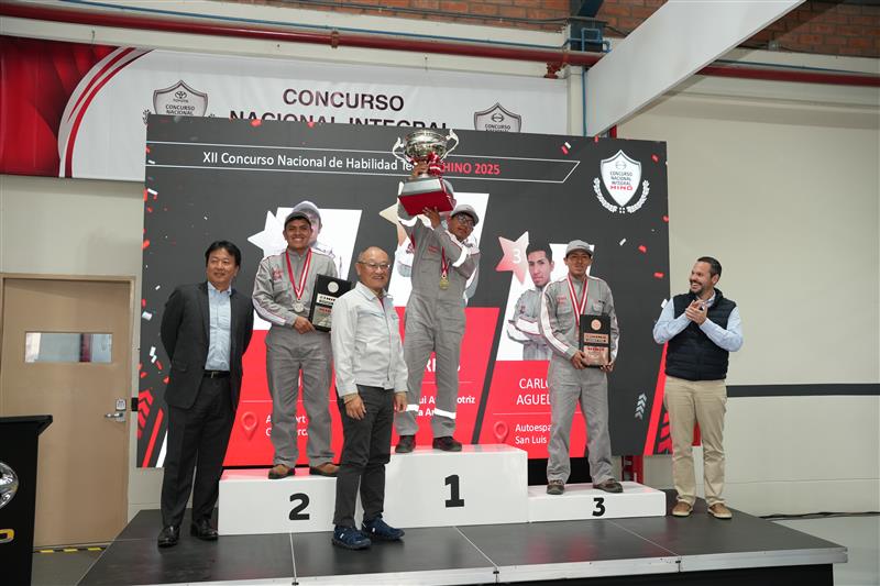 Hino celebra a los ganadores del Concurso de Habilidad Técnica 2025