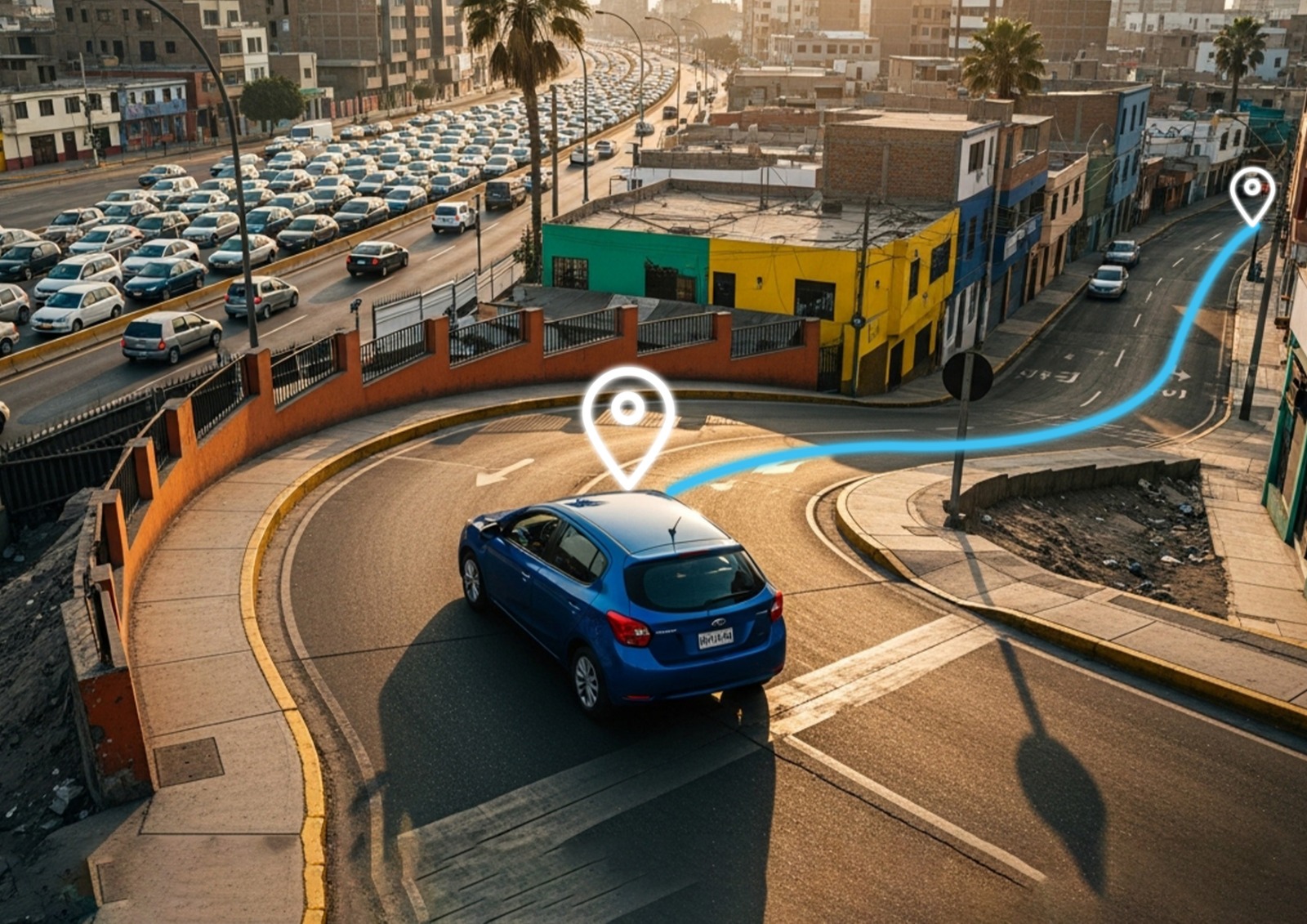 Caos vehicular en Lima: Cómo el GPS ayuda a cumplir horarios y mejorar la movilidad