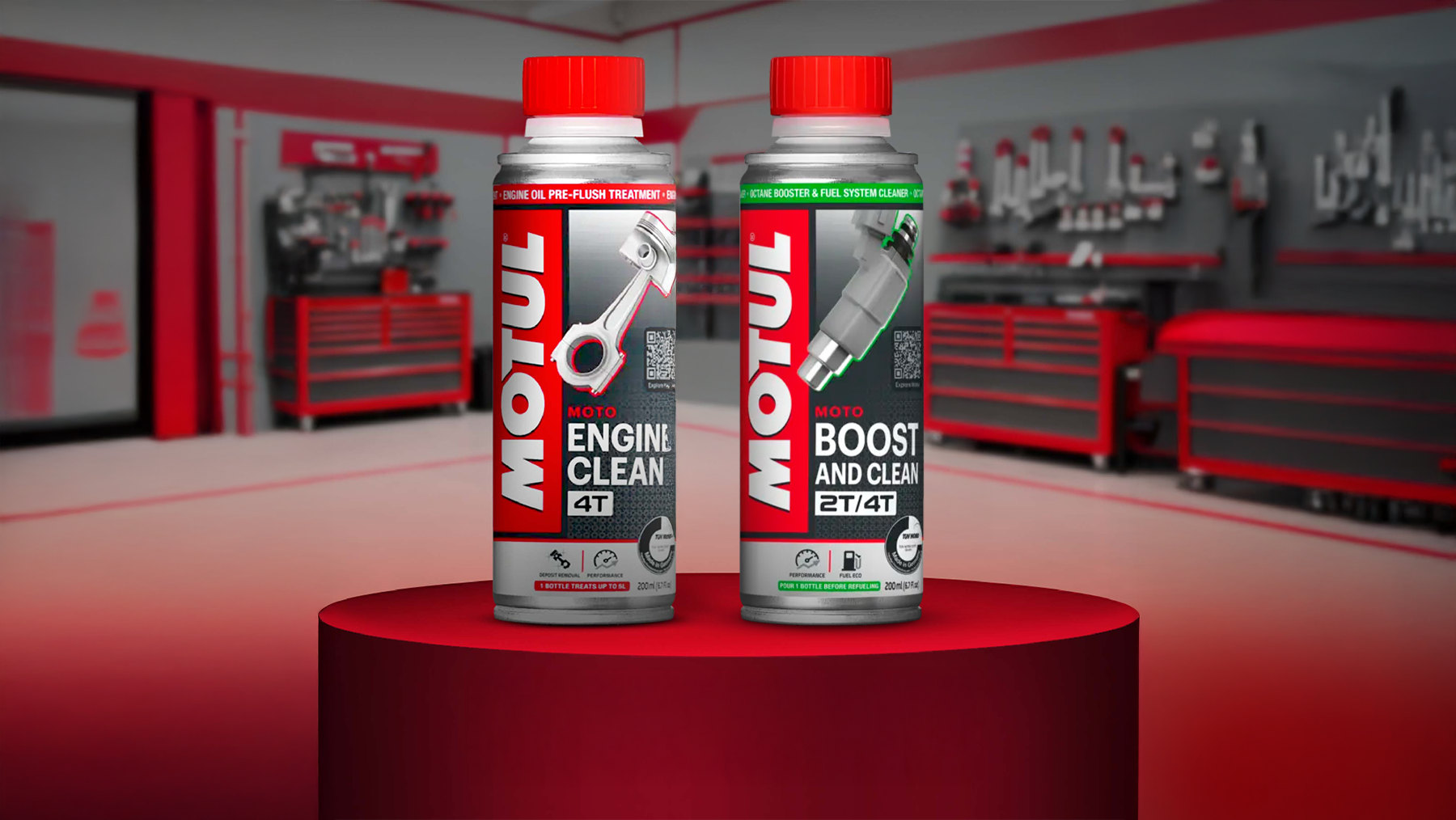 Motul lanza en Perú sus nuevos aditivos para motocicletas: Boost and Clean y Engine Clean Moto