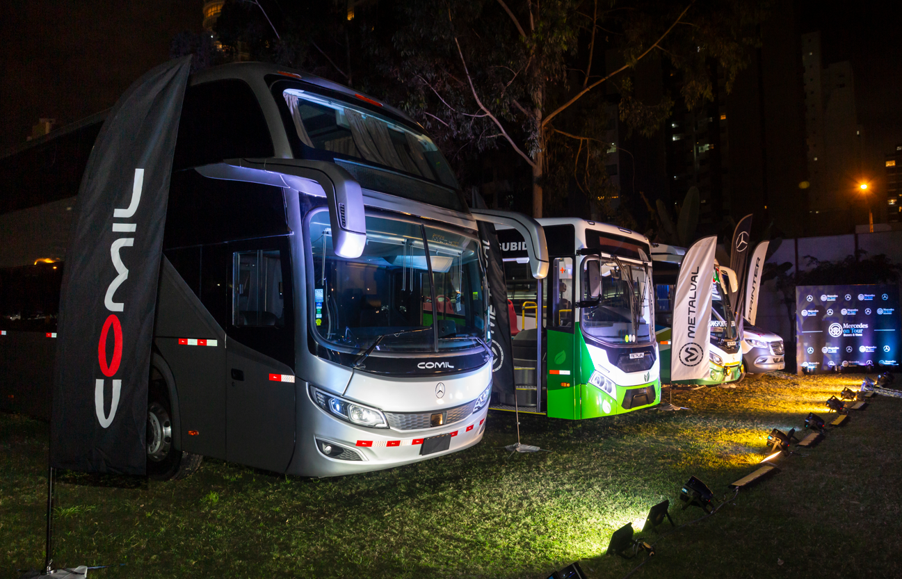 Mercedes On Tour Buses y Vans inicia su recorrido en Trujillo y se prepara para llegar a Lima y Arequipa