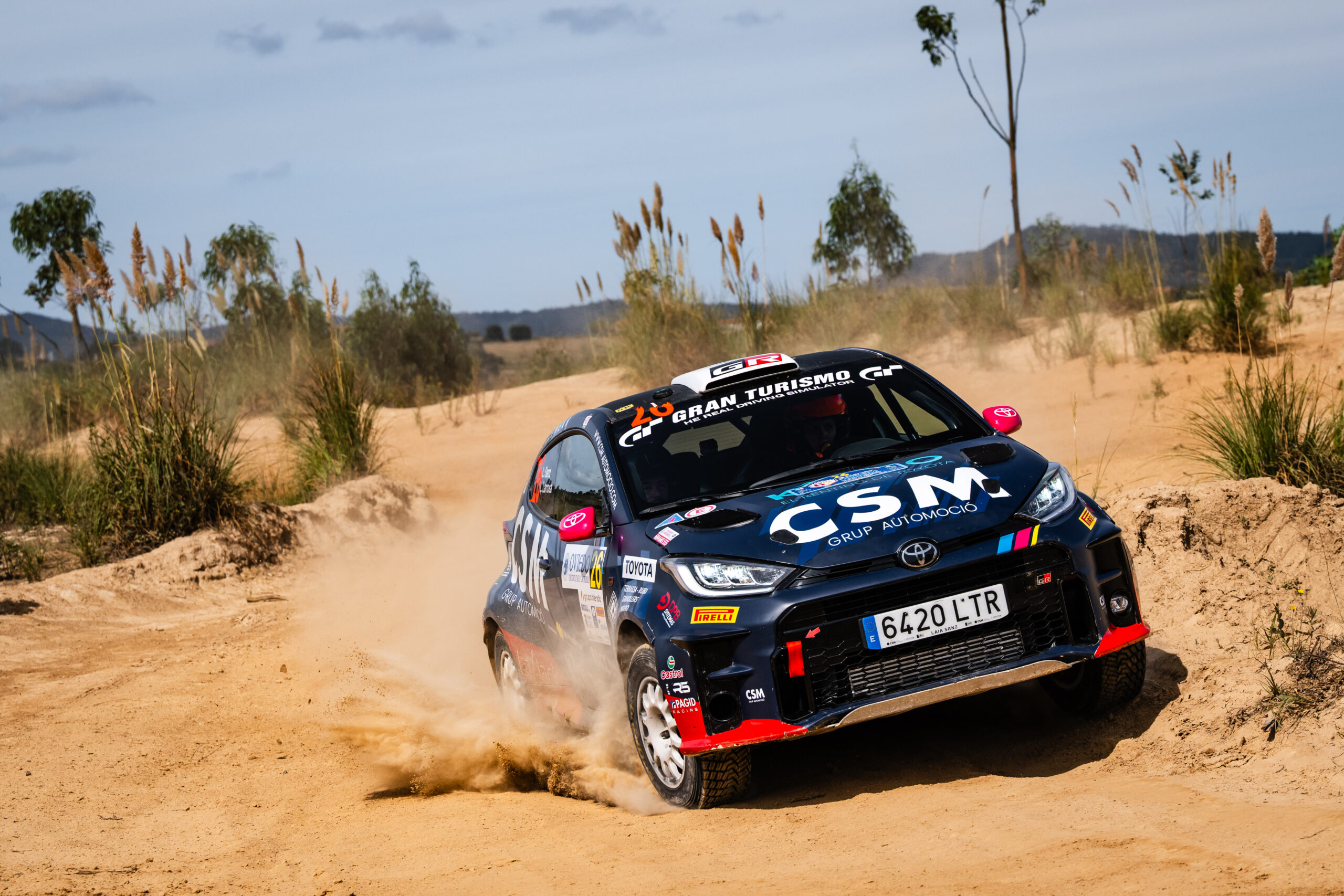 Laia Sanz consigue su primer podio en la GR Yaris Cup Spain con CSM-TOYOTA Grup Automoció